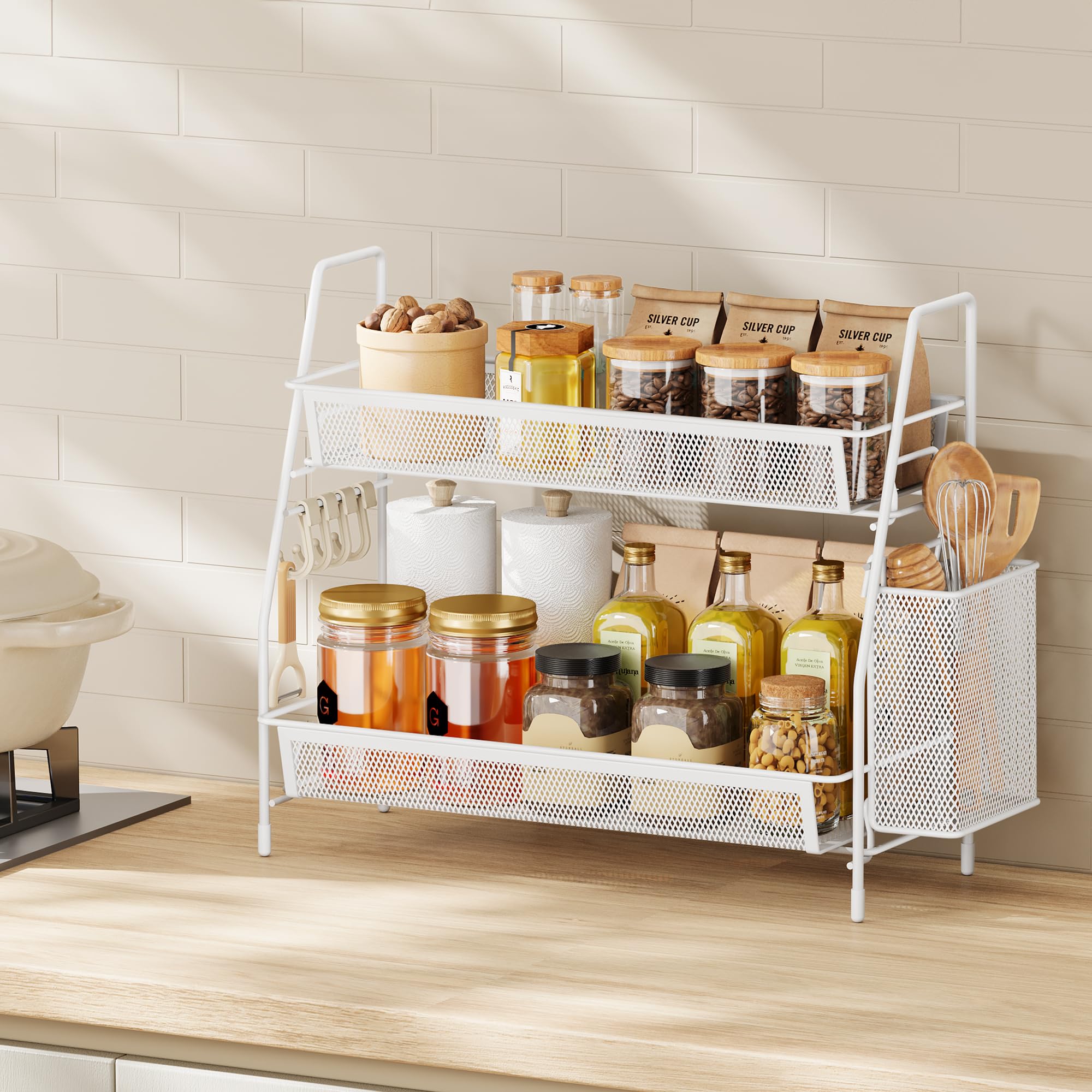 vitviti-bathroom-counter-organizer-gew-rzregal-wei-2-etagen image 2