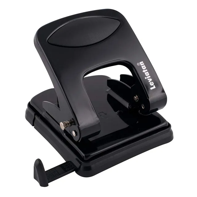 leviatan-009823-locher-metall-40-blatt-schwarz-anschlag image 1