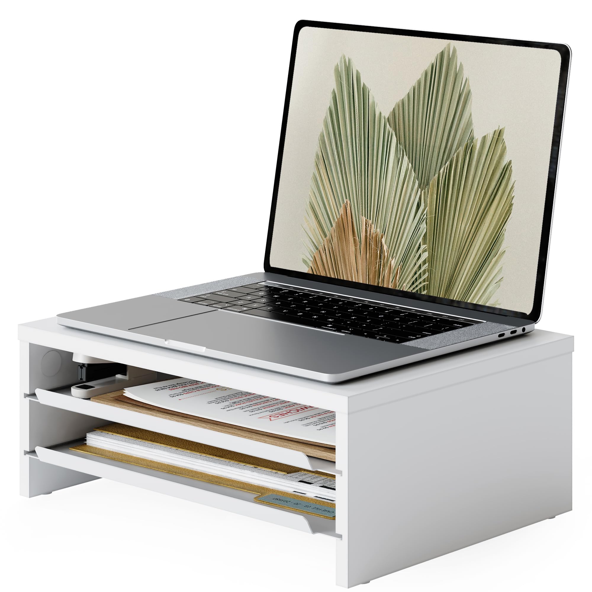fenge-core-series-monitorst-nder-36-4-cm-wei-2-schubladen image 1