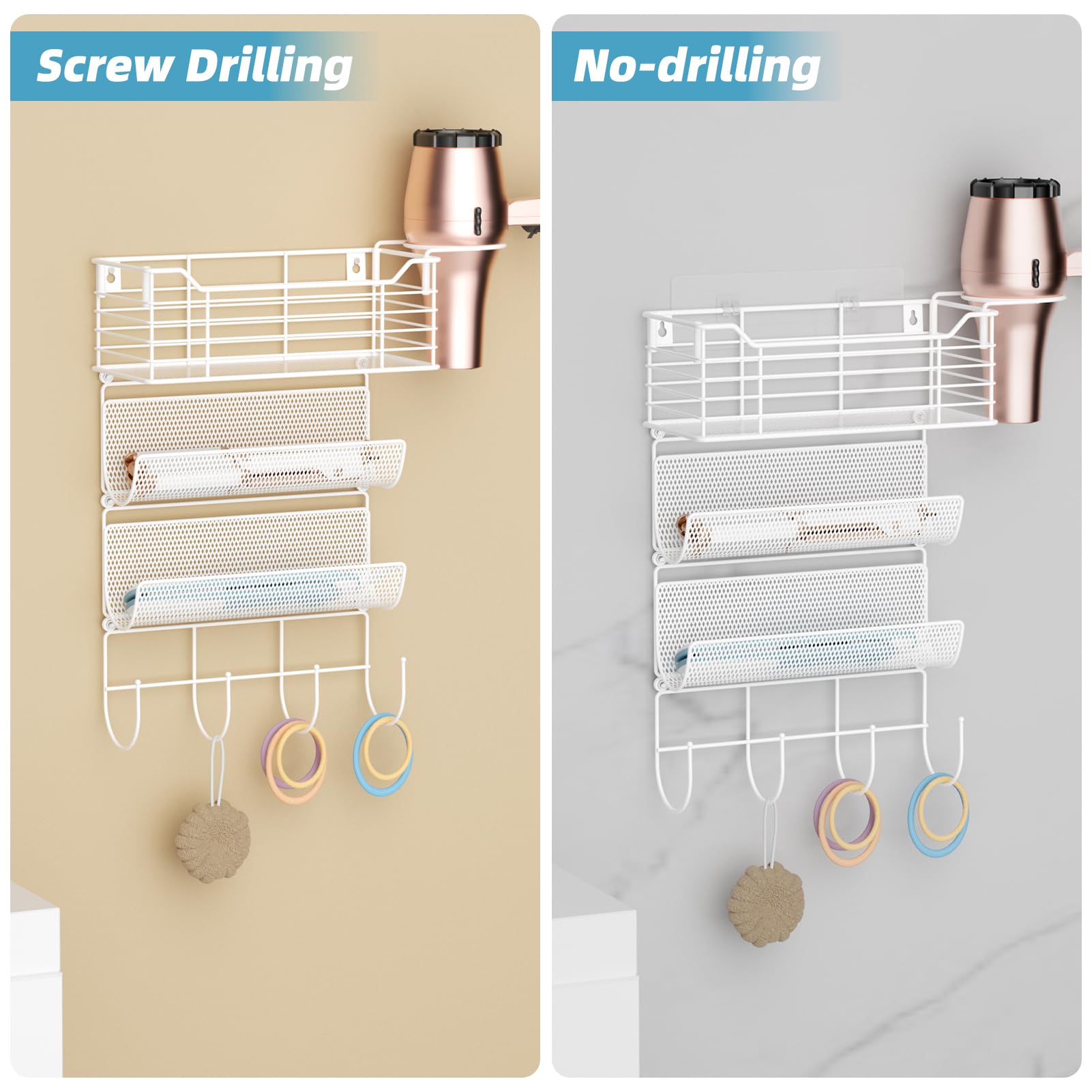 vitviti-hair-tool-organizer-f-hnhalter-metall-wei-hitzebest-ndig image 4