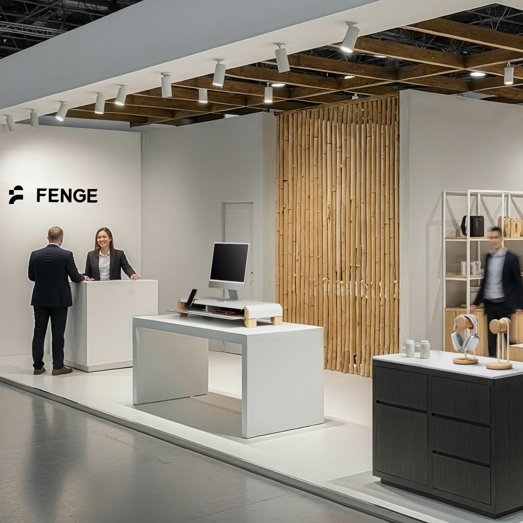 fenge-bastion-series-monitorst-nder-buche-100-cm-handyhalter image 7