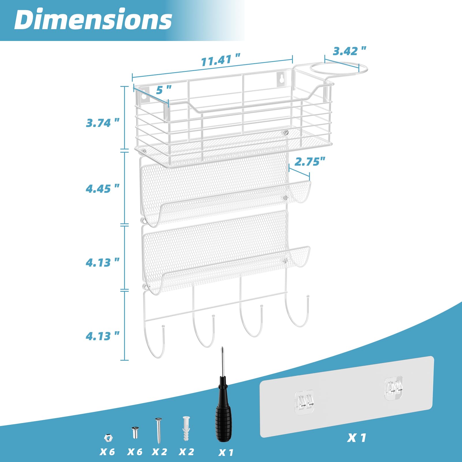 vitviti-hair-tool-organizer-f-hnhalter-metall-wei-hitzebest-ndig image 6
