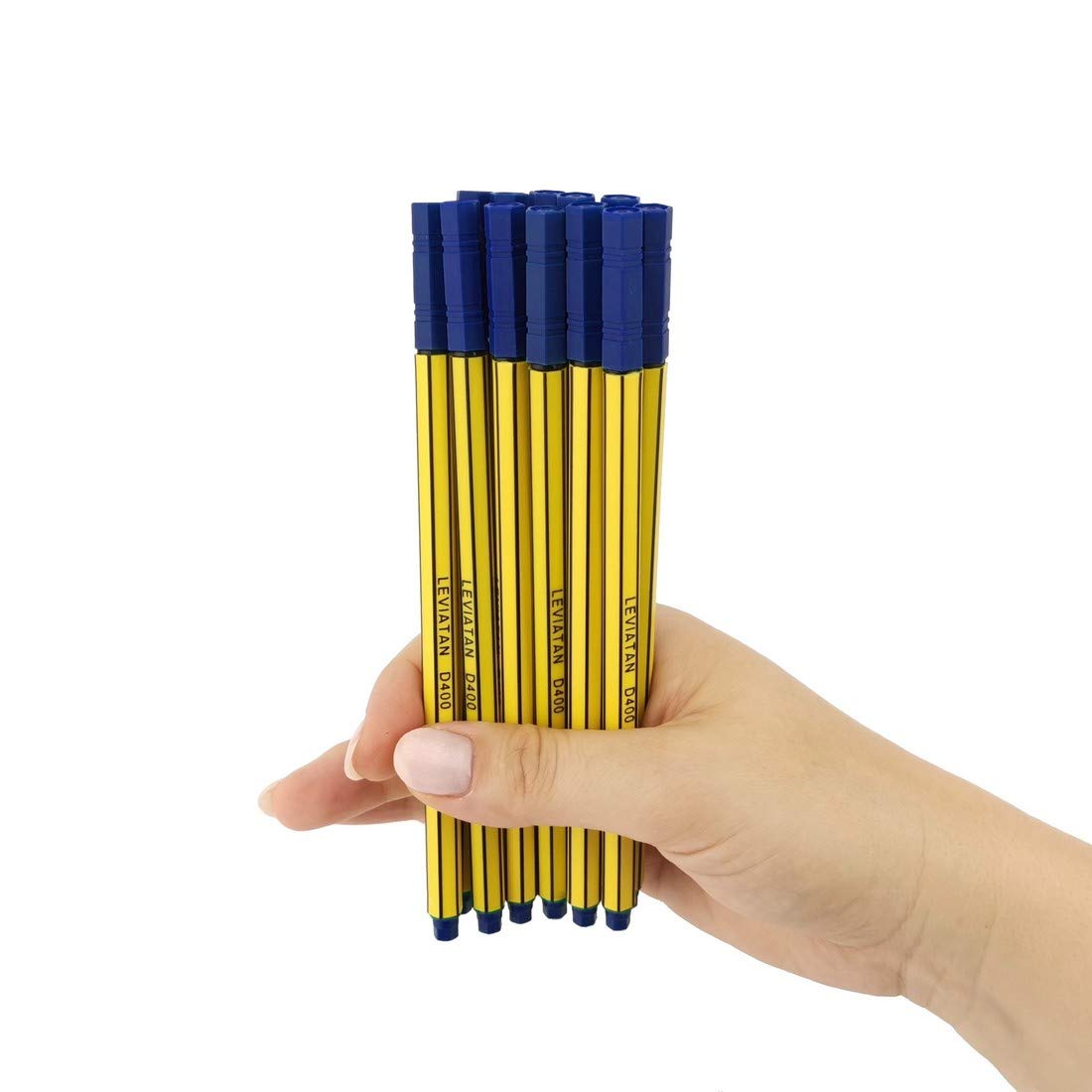 leviatan-d400-fineliner-blau-12-st-ck-0-4-mm-filzstifte image 5