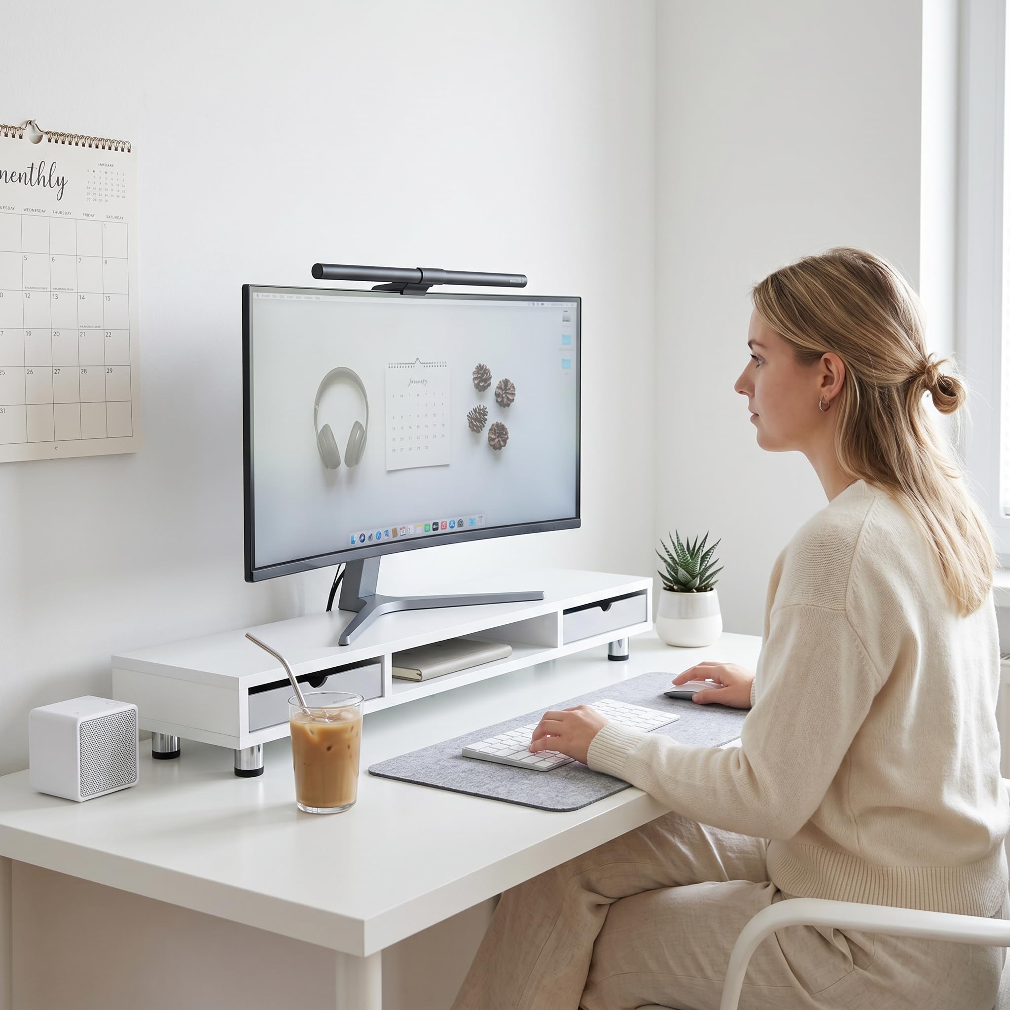 fenge-matrix-monitorst-nder-wei-108cm-mit-2-schubladen image 6