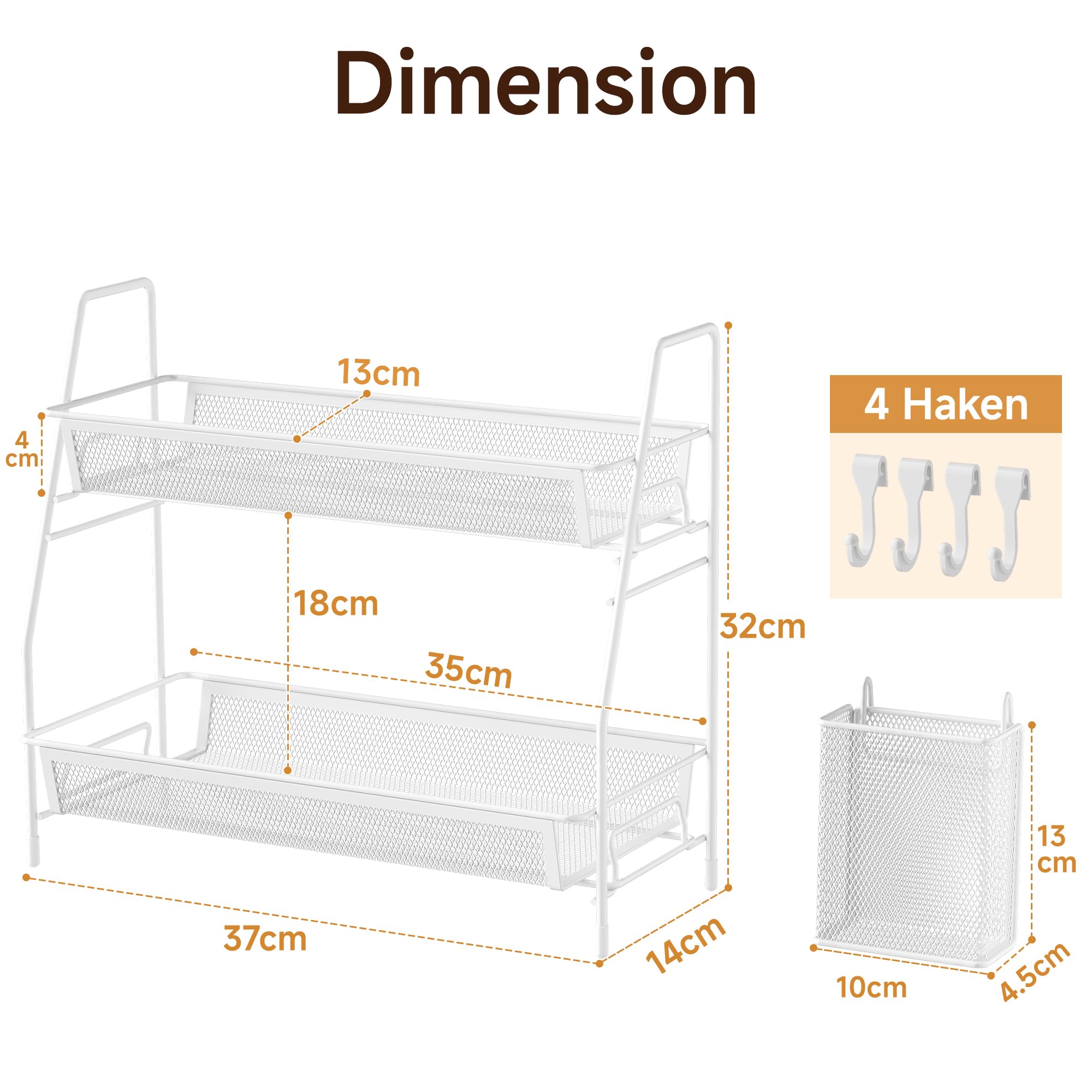 vitviti-bathroom-counter-organizer-gew-rzregal-wei-2-etagen image 3