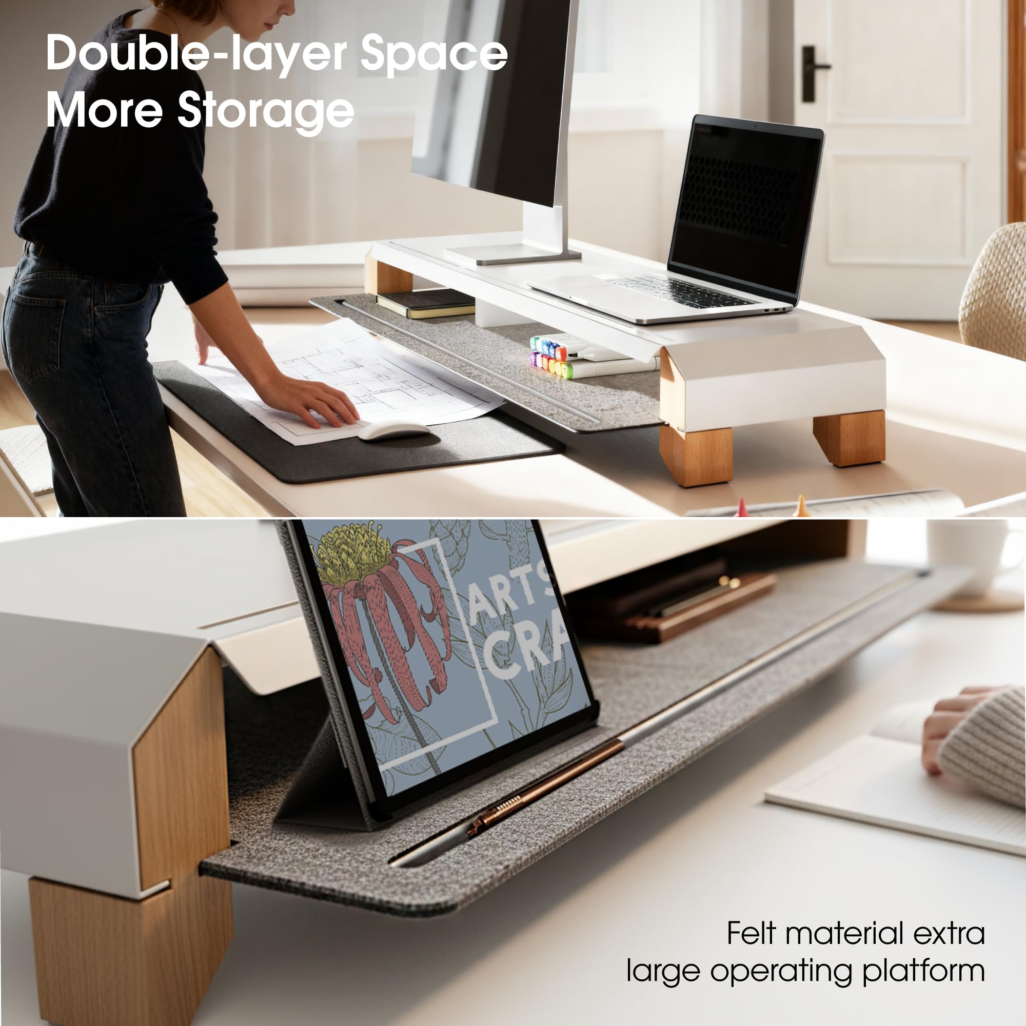 fenge-bastion-series-monitorst-nder-buche-100-cm-handyhalter image 4