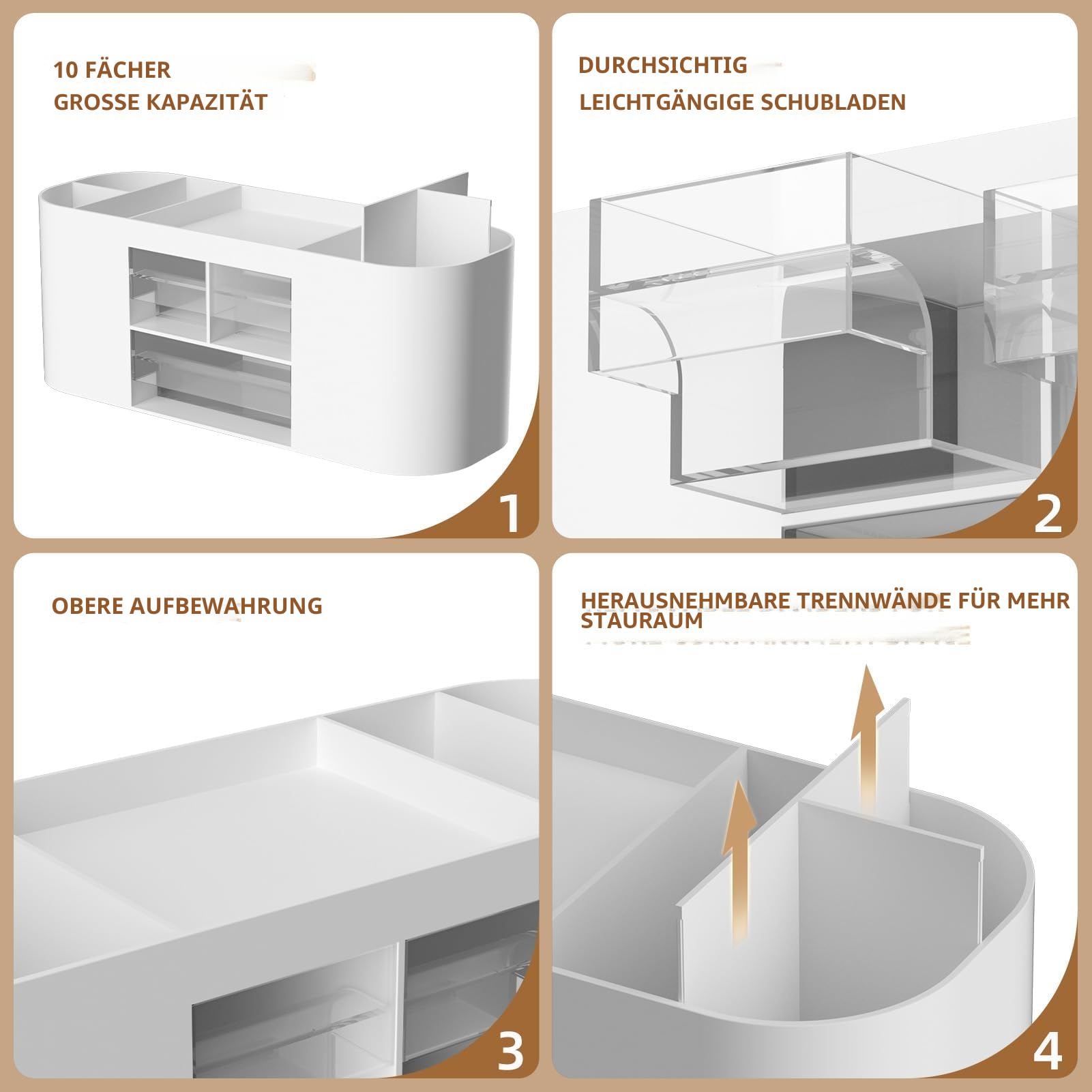 marbrasse-office-supplies-schreibtisch-organizer-3-schubladen-wei-7-f-cher image 4