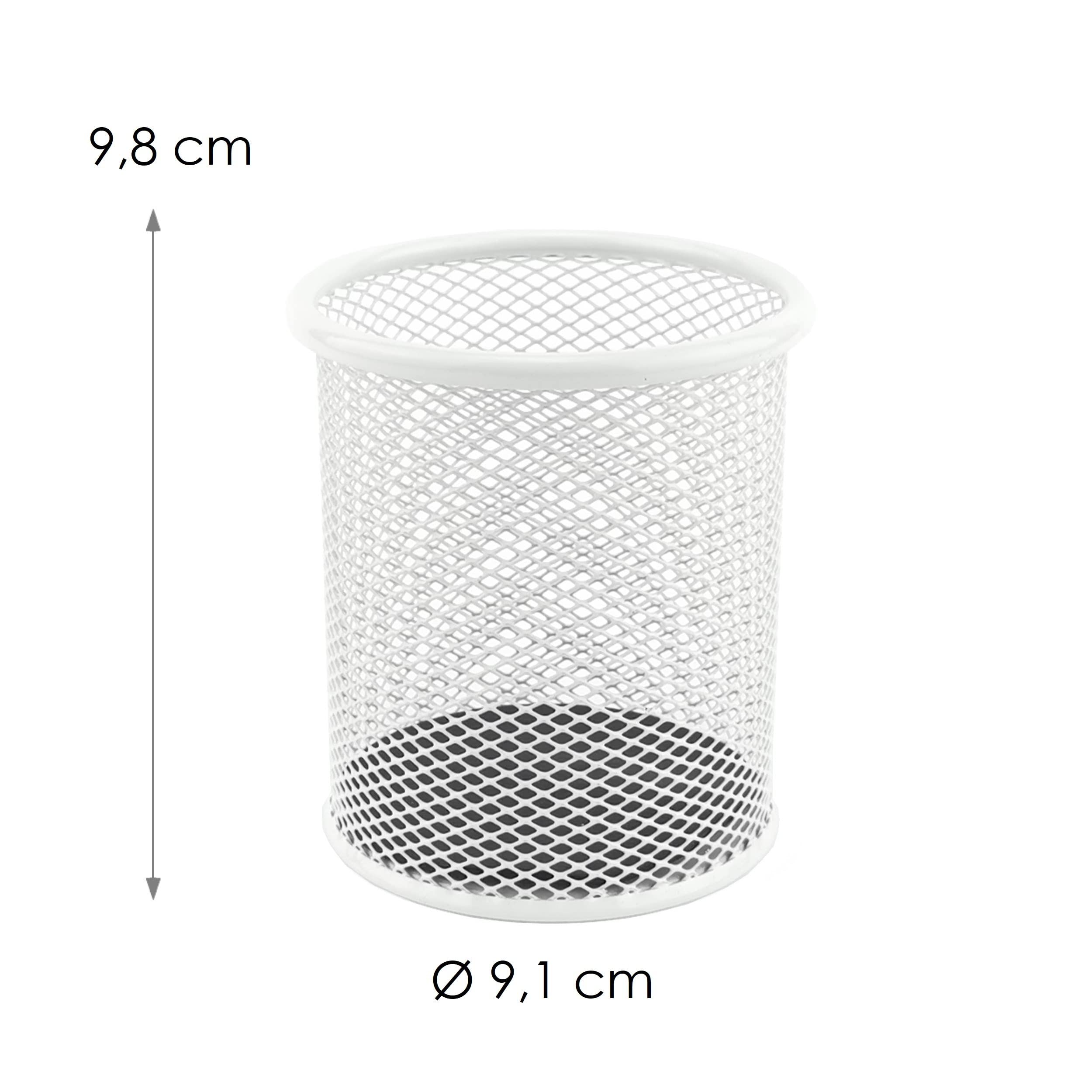 leviatan-metall-stiftehalter-rund-mesh-91-mm-perlmutt image 4