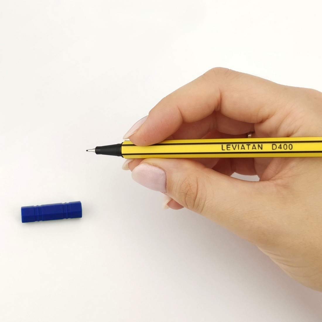 leviatan-d400-fineliner-blau-12-st-ck-0-4-mm-filzstifte image 4