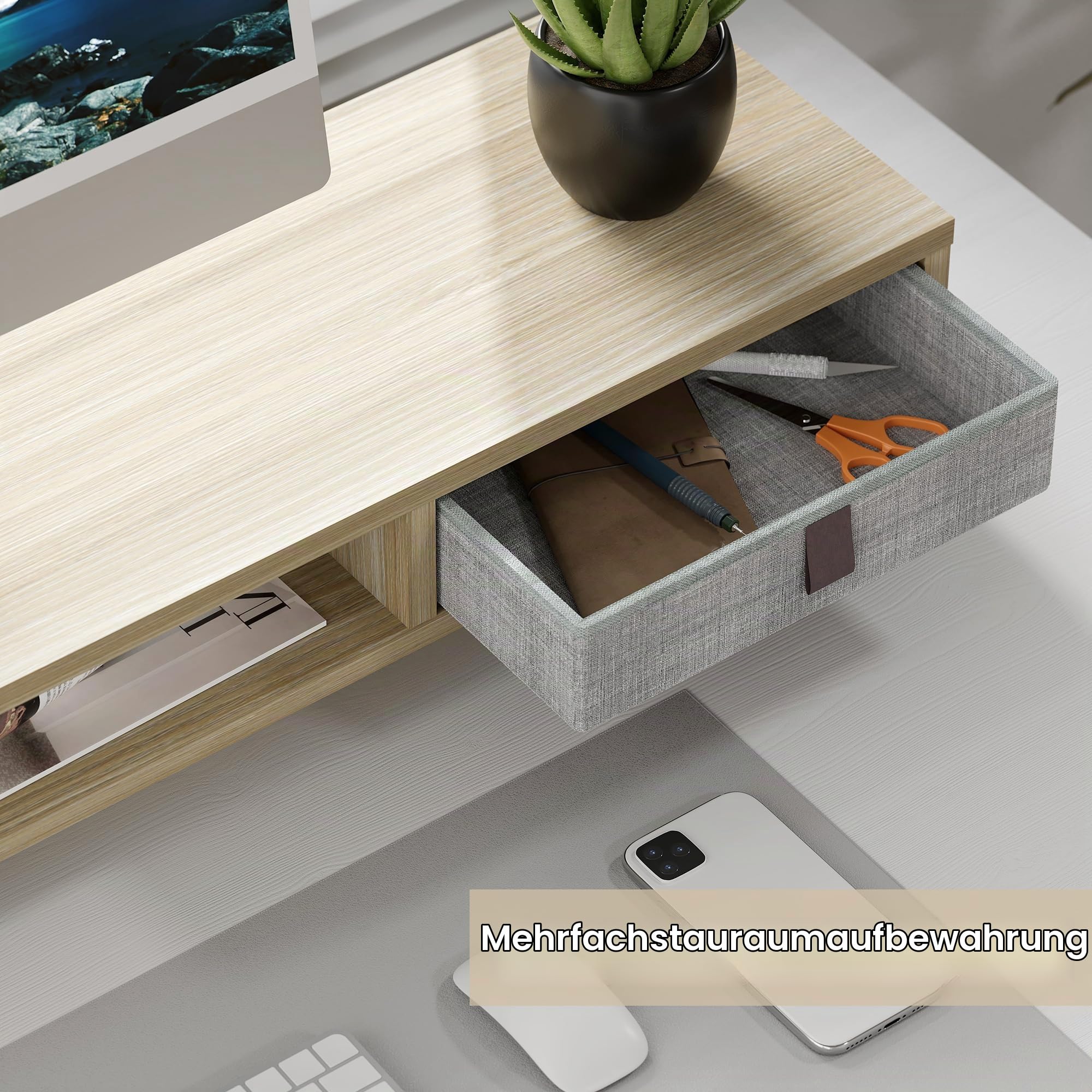 fenge-matrix-monitorst-nder-108cm-eiche-2-schubladen image 5