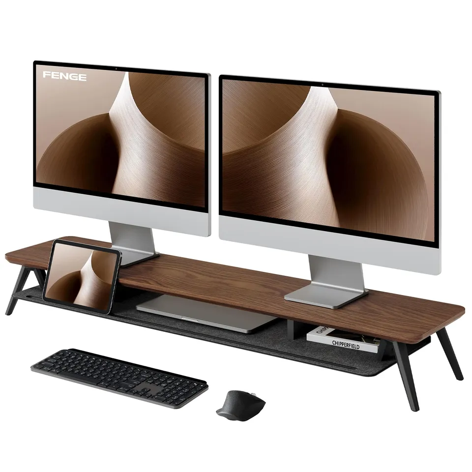 fenge-rodin-monitorst-nder-108-cm-braun-eiche-holz-f-cher image 1