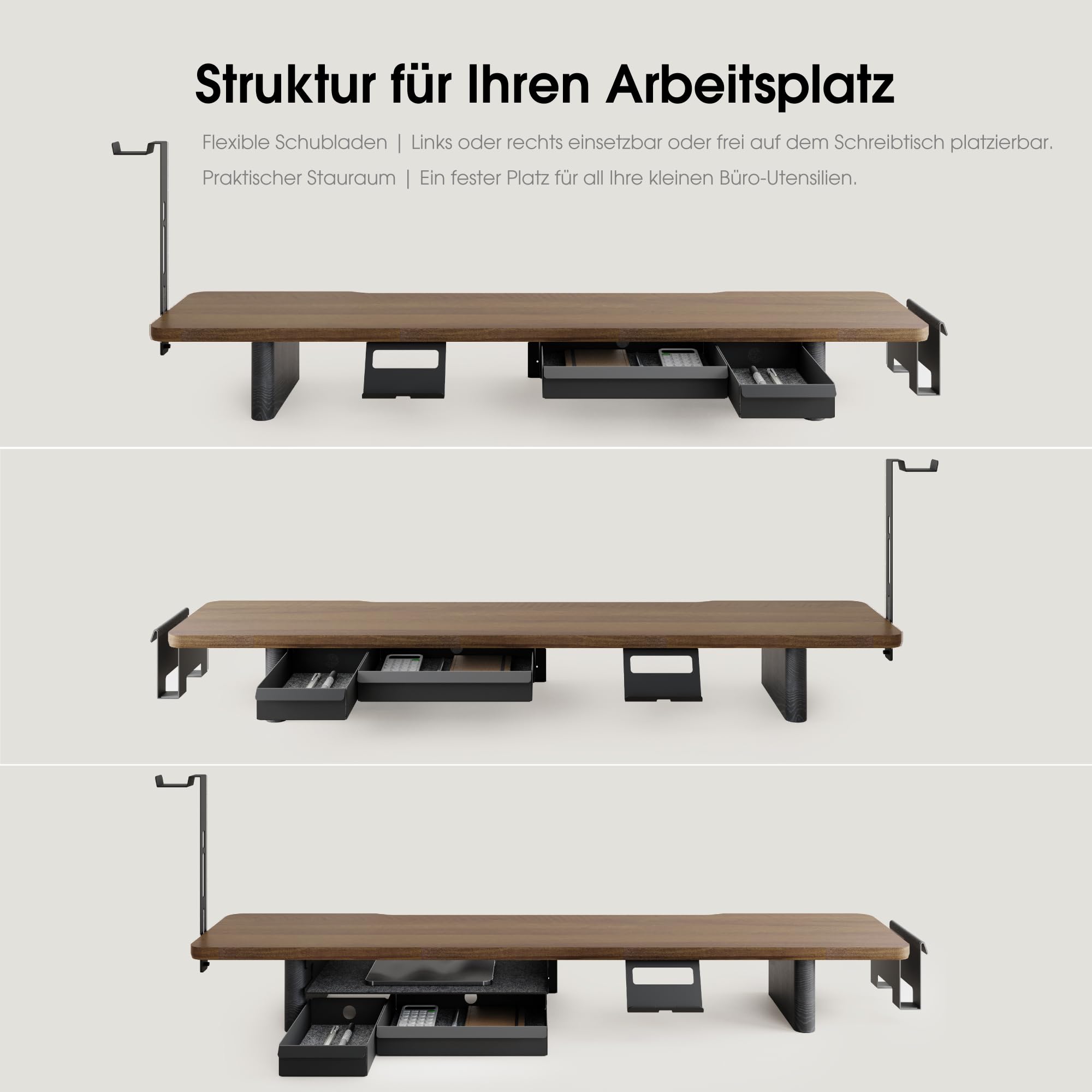 fenge-matrix-series-monitorst-nder-braun-dual-2-schubladen image 8