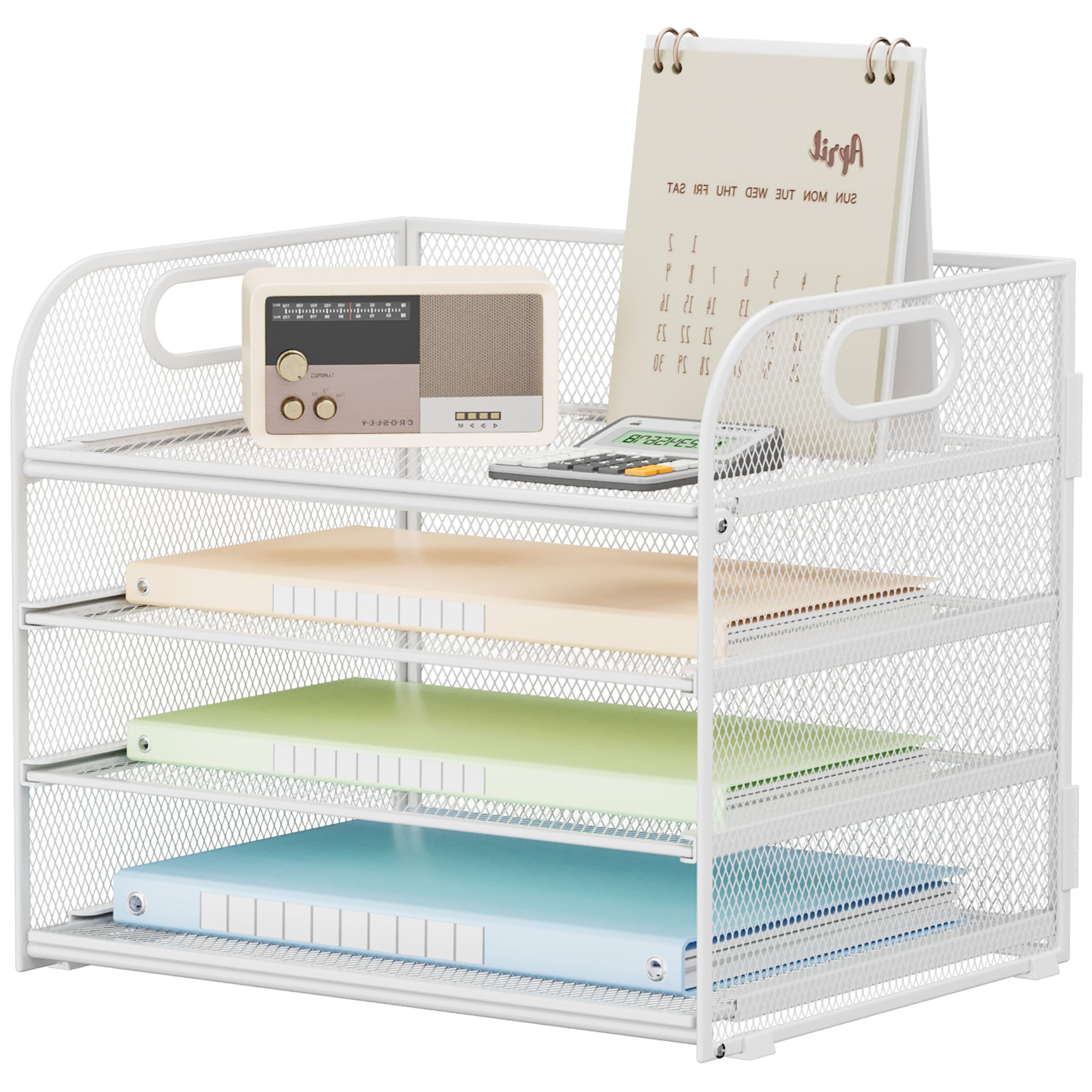 vitviti-desk-organizer-4-ebenen-wei-a4-ablage image 1