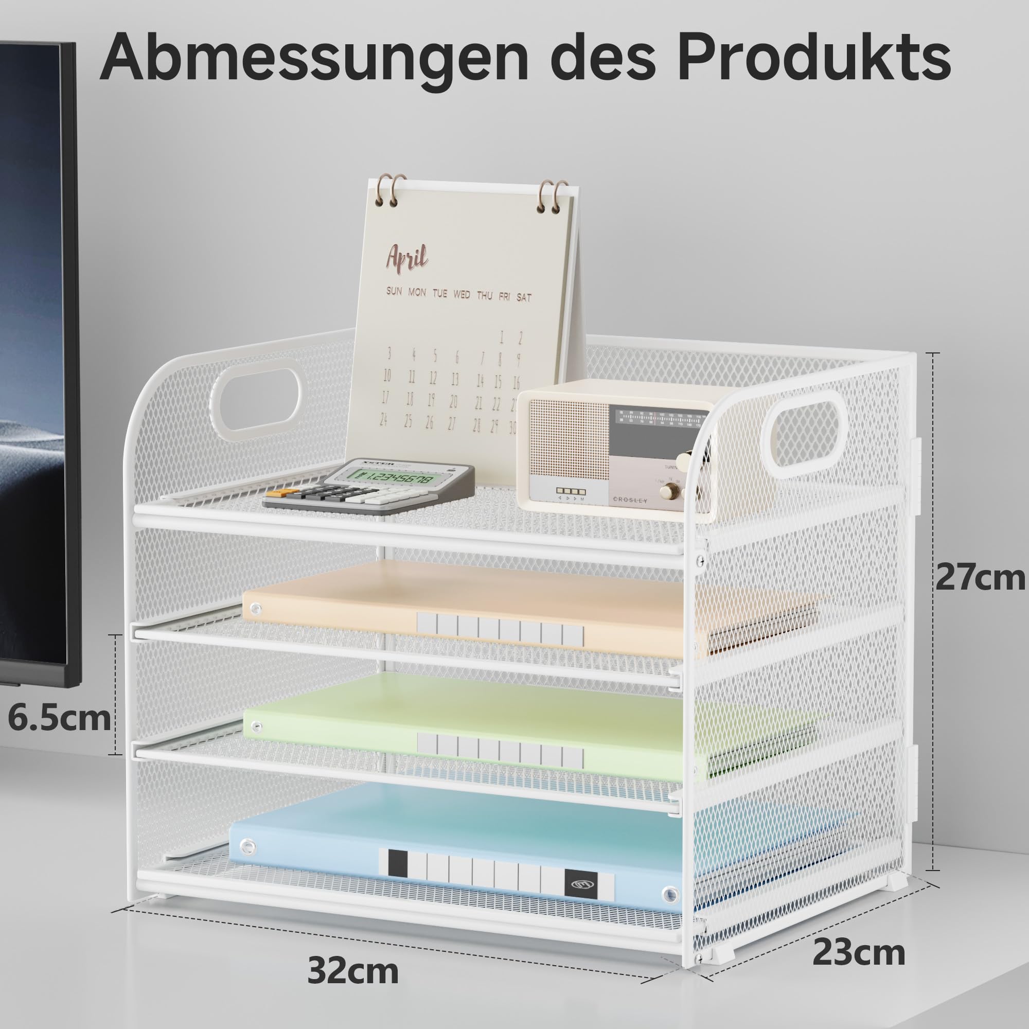 vitviti-desk-organizer-4-ebenen-wei-a4-ablage image 2