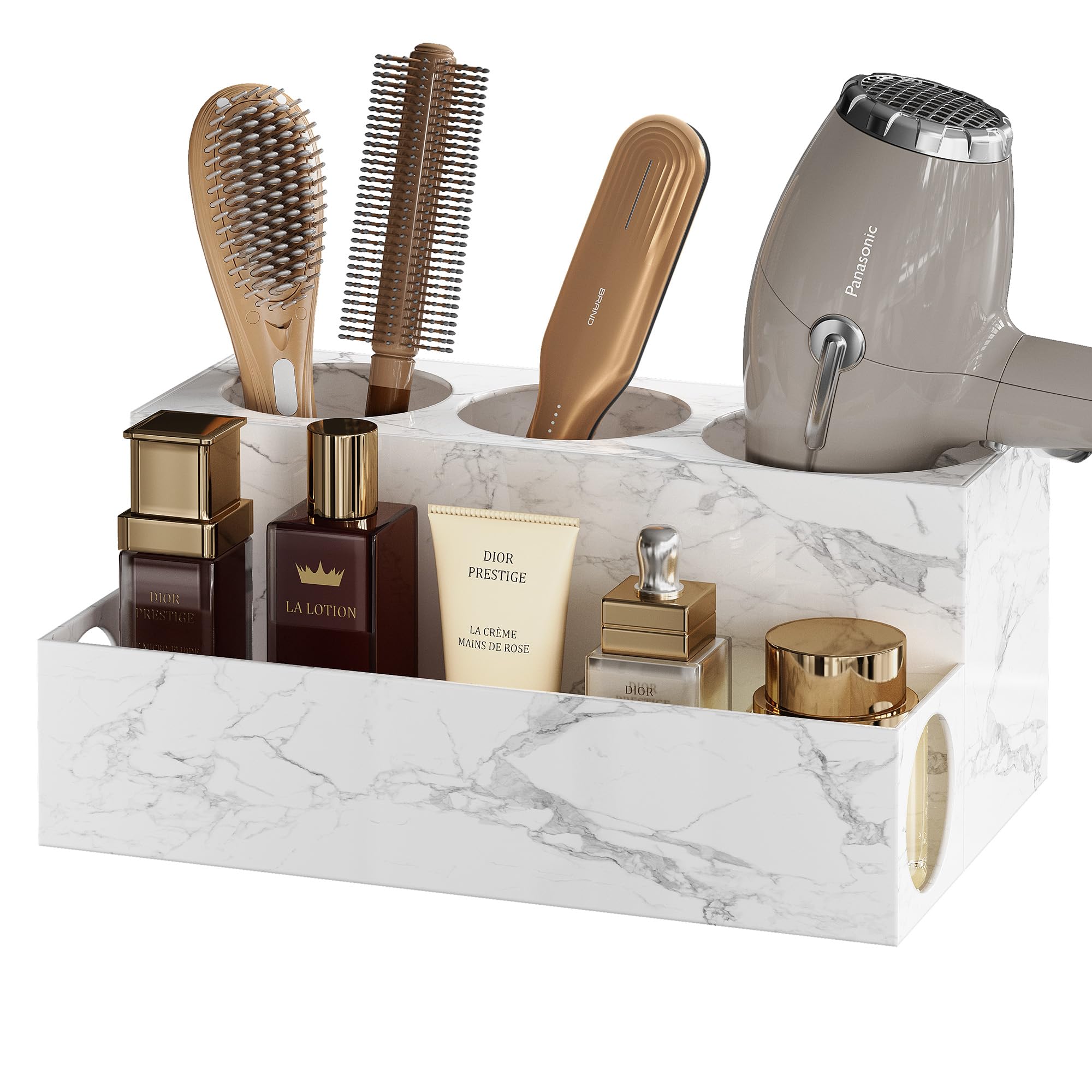 vitviti-hair-tool-organizer-f-nhalter-wei-ohne-bohren-metall image 8
