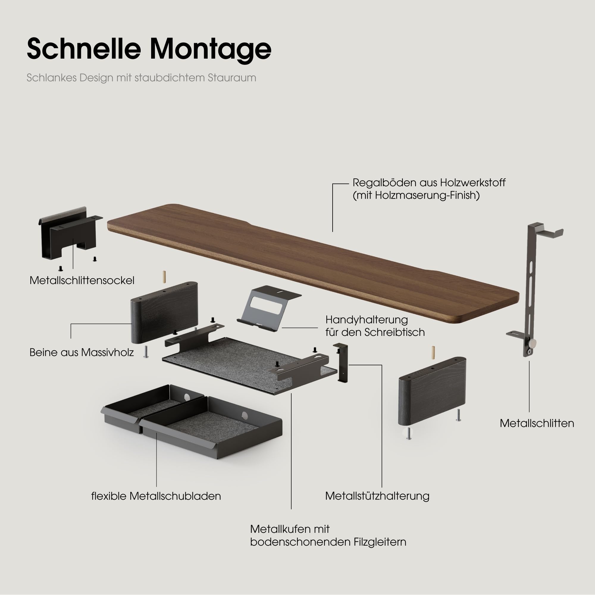 fenge-matrix-series-monitorst-nder-braun-dual-2-schubladen image 6