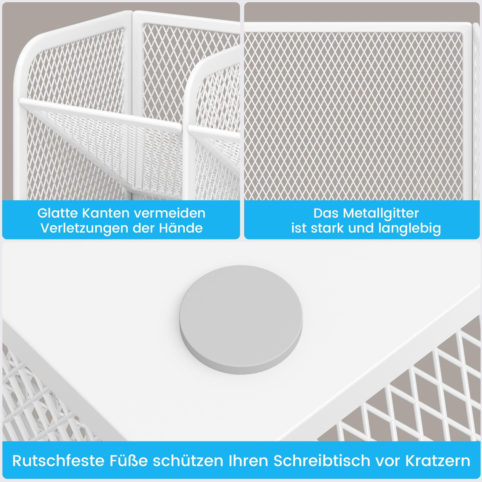 vitviti-desk-organizer-stiftehalter-wei-9-f-cher image 4