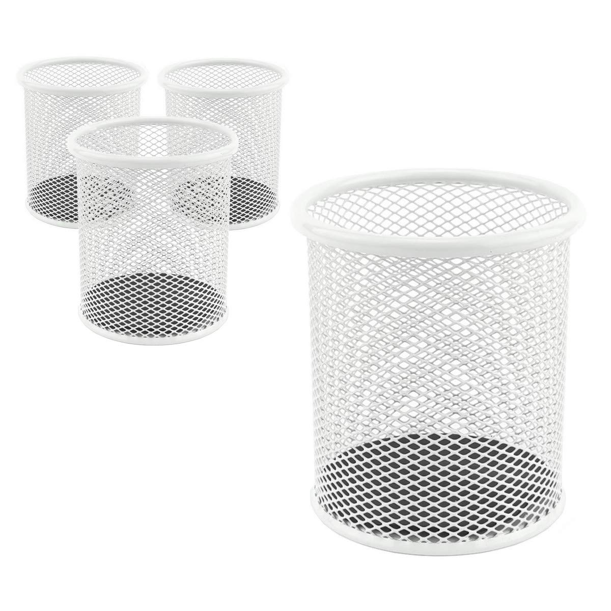 leviatan-metall-stiftehalter-rund-mesh-91-mm-perlmutt image 1