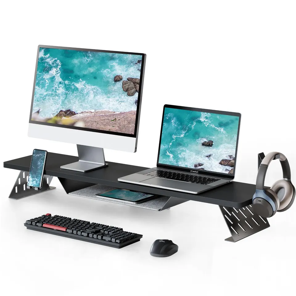 fenge-aurel-series-monitorst-nder-108-cm-schwarz-halter image 1