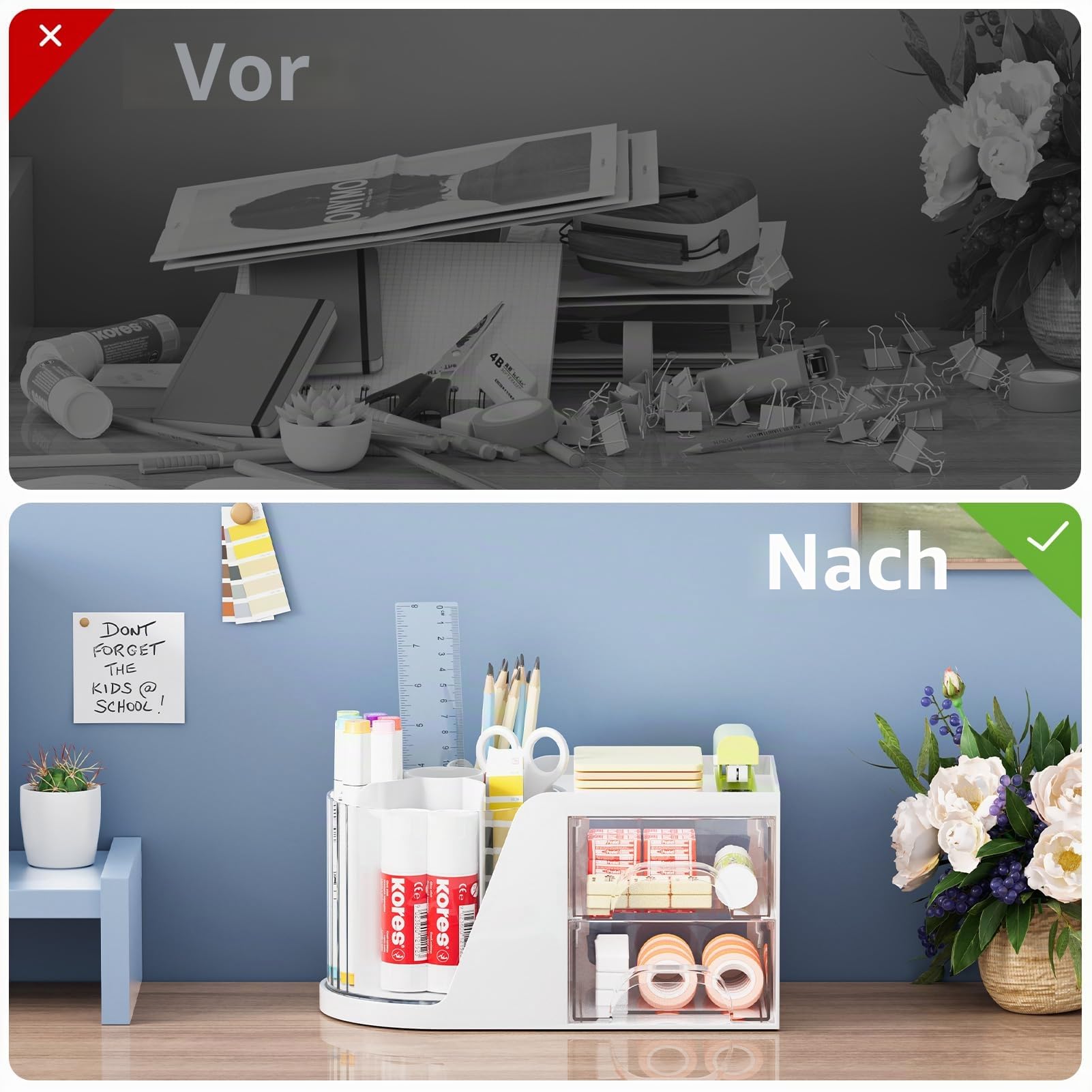 marbrasse-office-supplies-organizer-drehbar-wei-5-f-cher image 7