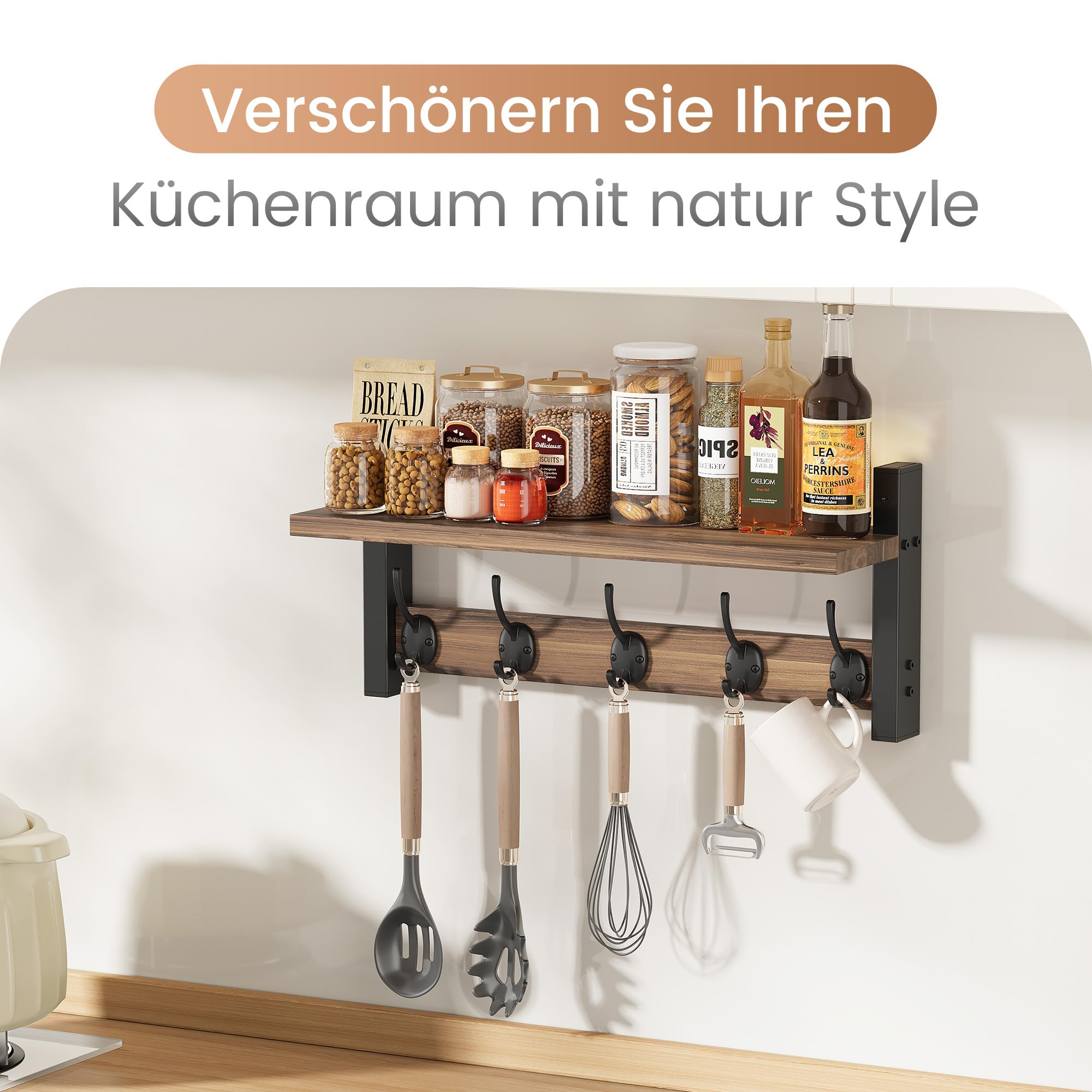 vitviti-wall-coat-rack-wandgarderobe-40cm-5-haken-holz image 7