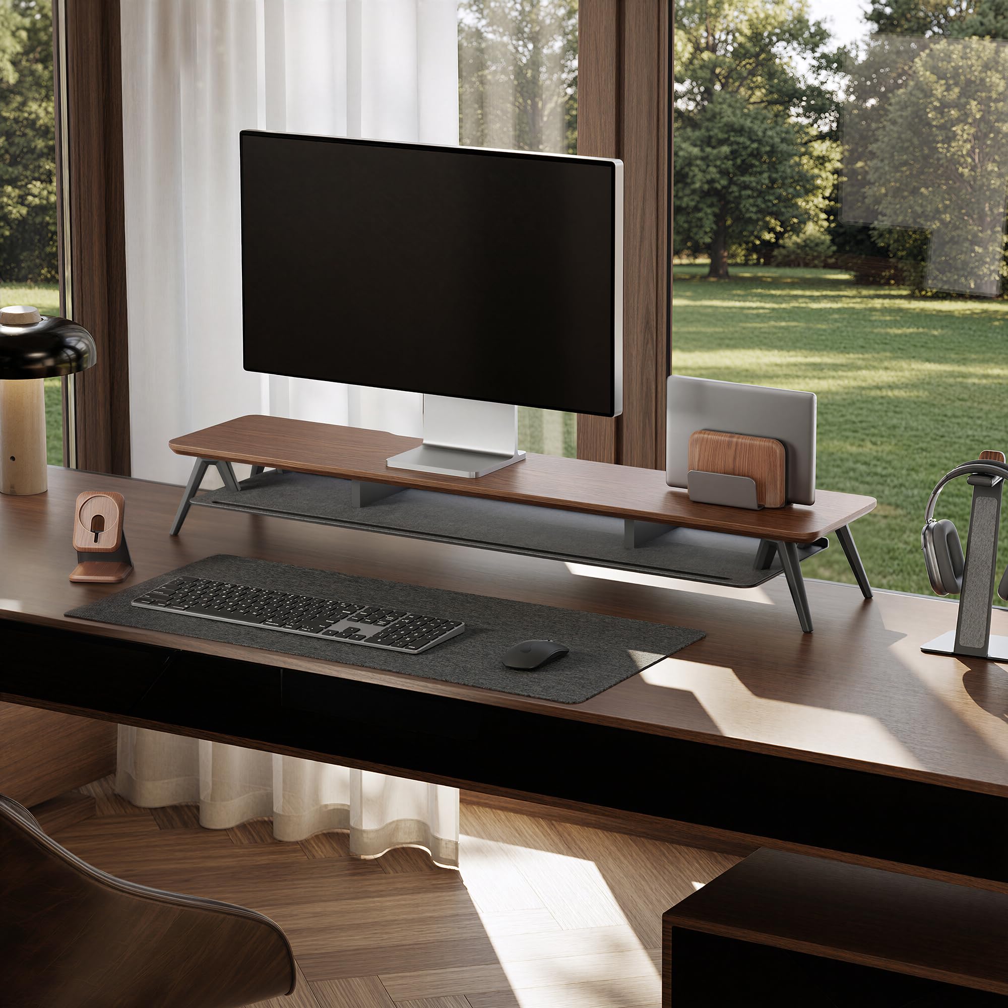 fenge-rodin-monitorst-nder-108-cm-braun-eiche-holz-f-cher image 5