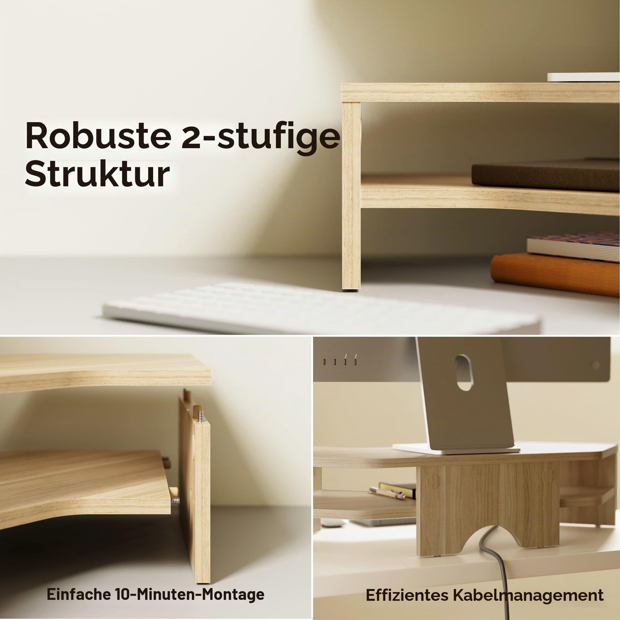fenge-bastion-monitorst-nder-eiche-l-f-rmig-f-r-ecke image 5