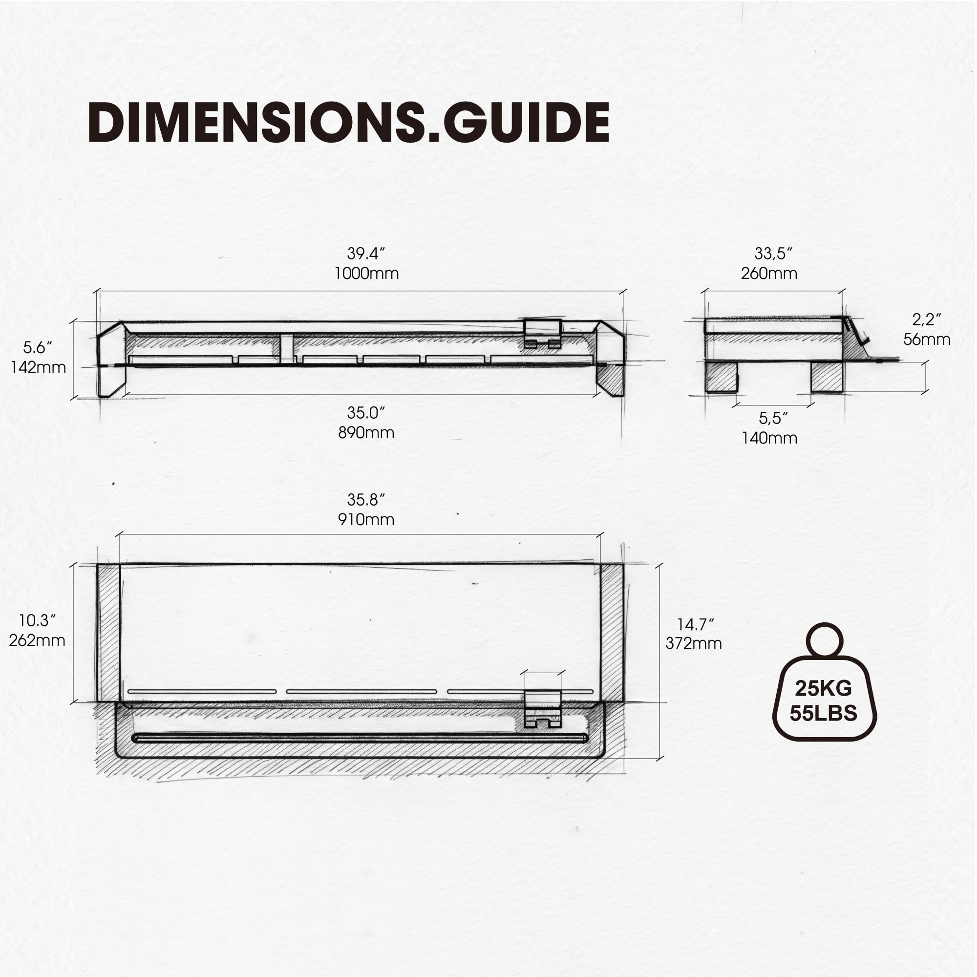 fenge-bastion-series-monitorst-nder-buche-100-cm-handyhalter image 8