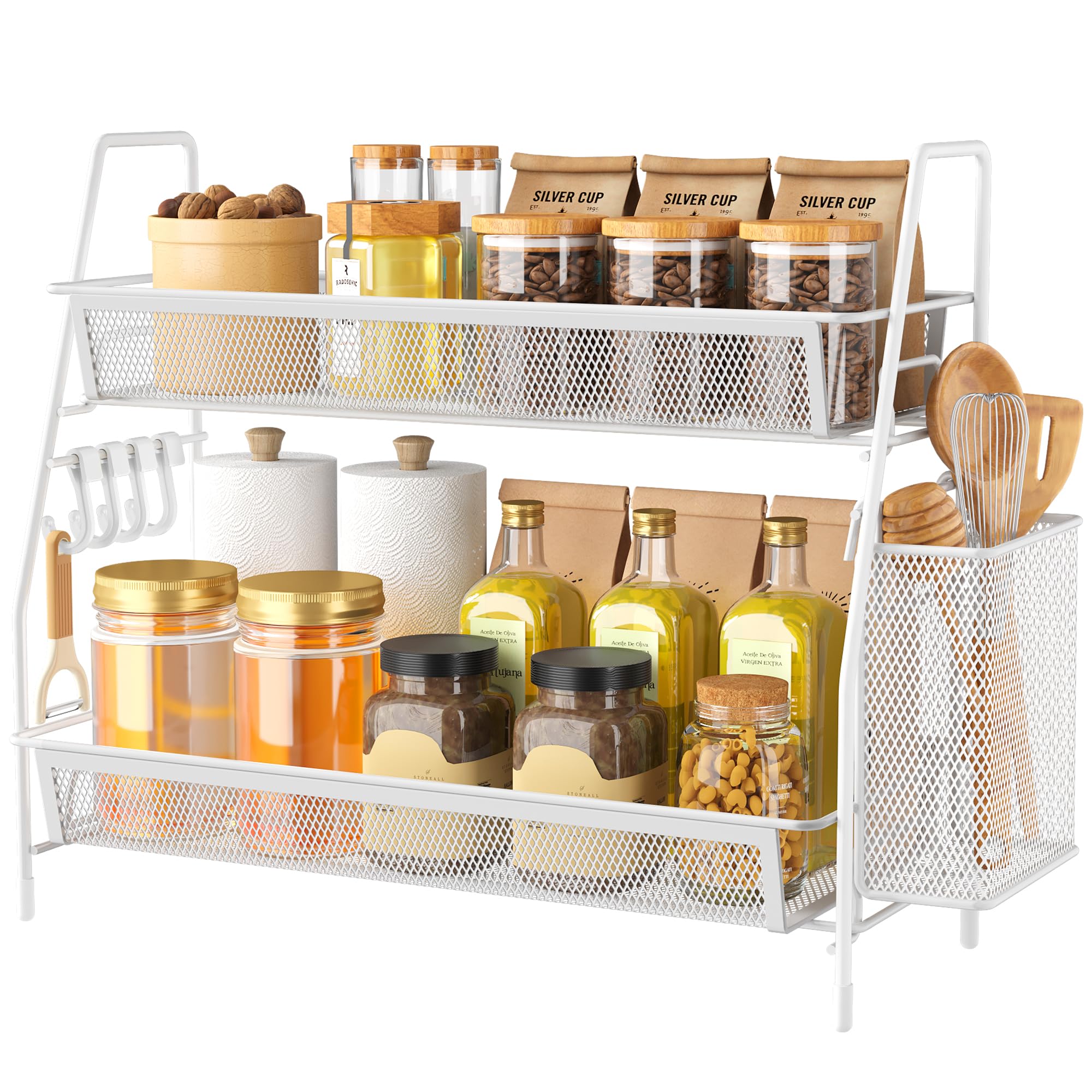 vitviti-bathroom-counter-organizer-gew-rzregal-wei-2-etagen image 1