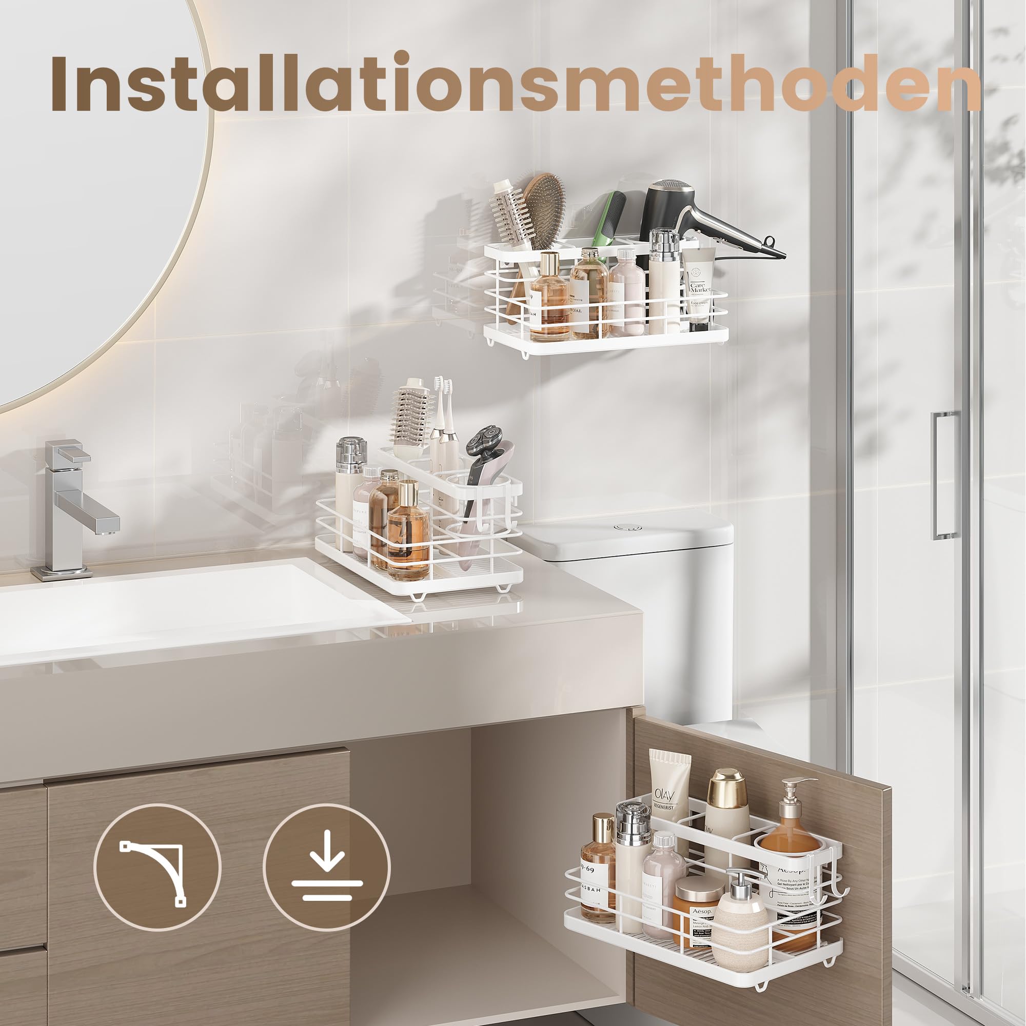 vitviti-hair-tool-organizer-f-nhalter-wei-ohne-bohren-metall image 4