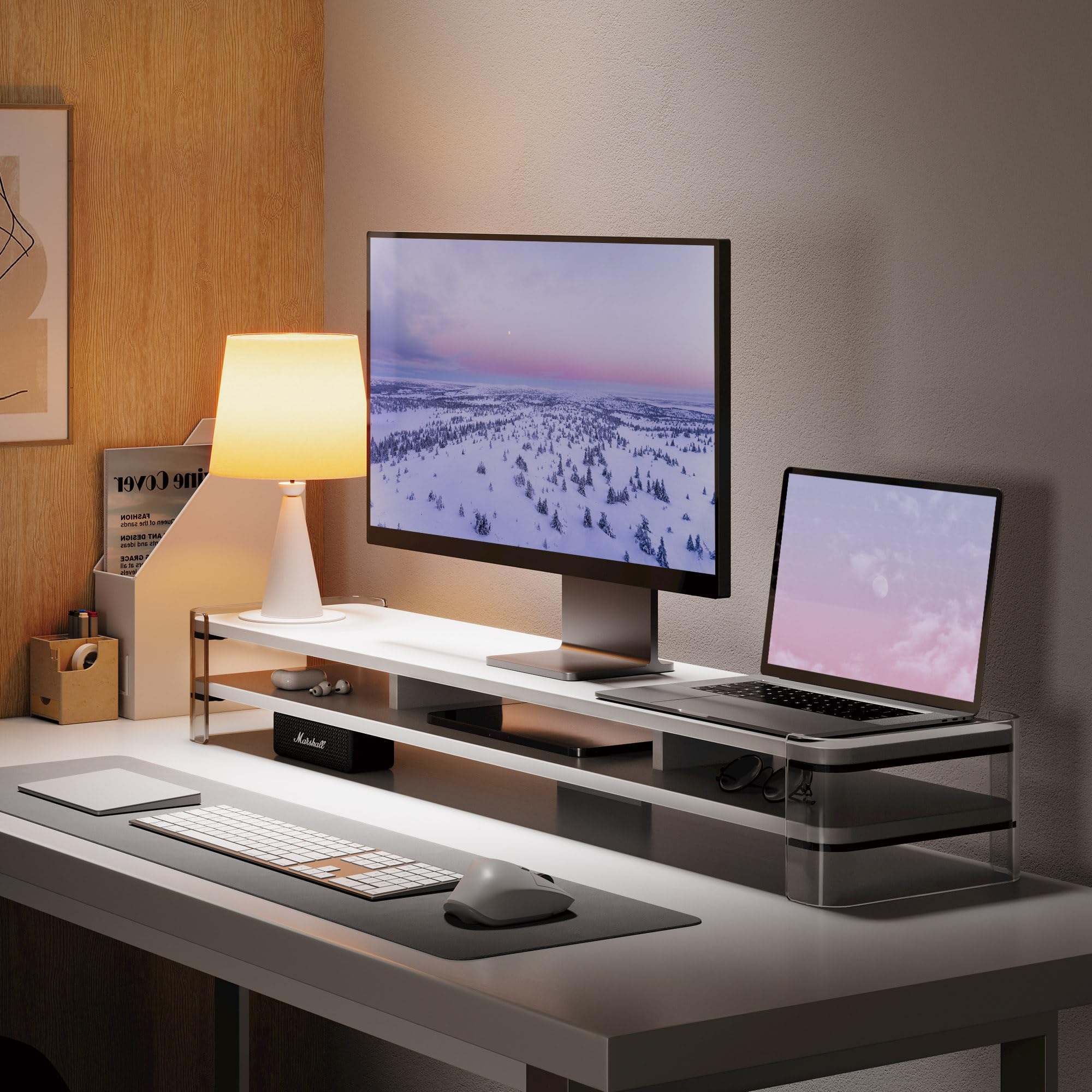 fenge-yugen-monitorst-nder-109-4-cm-wei-acryl-bein image 2