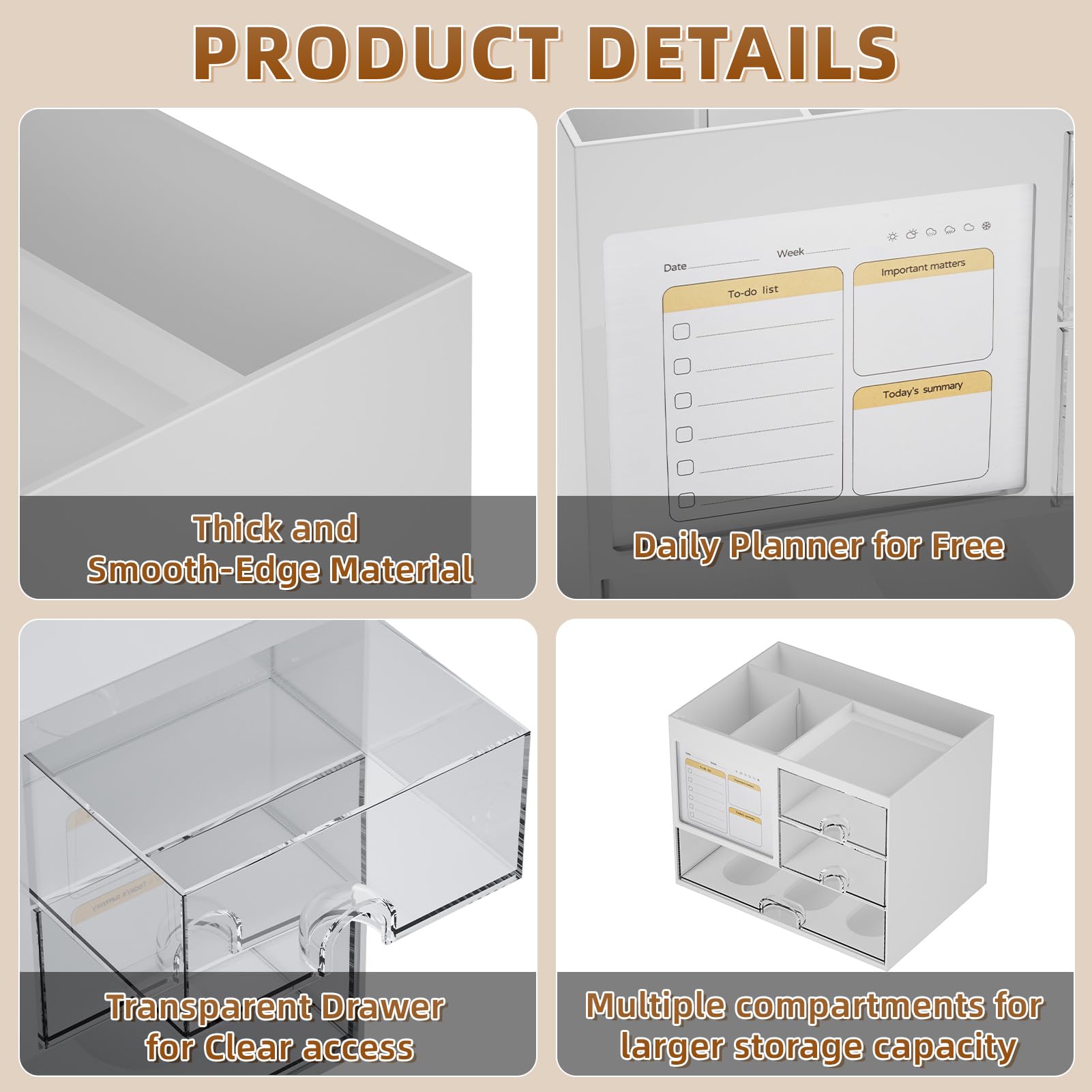 marbrasse-office-supplies-schreibtisch-organizer-wei-3-schubladen-memo image 5