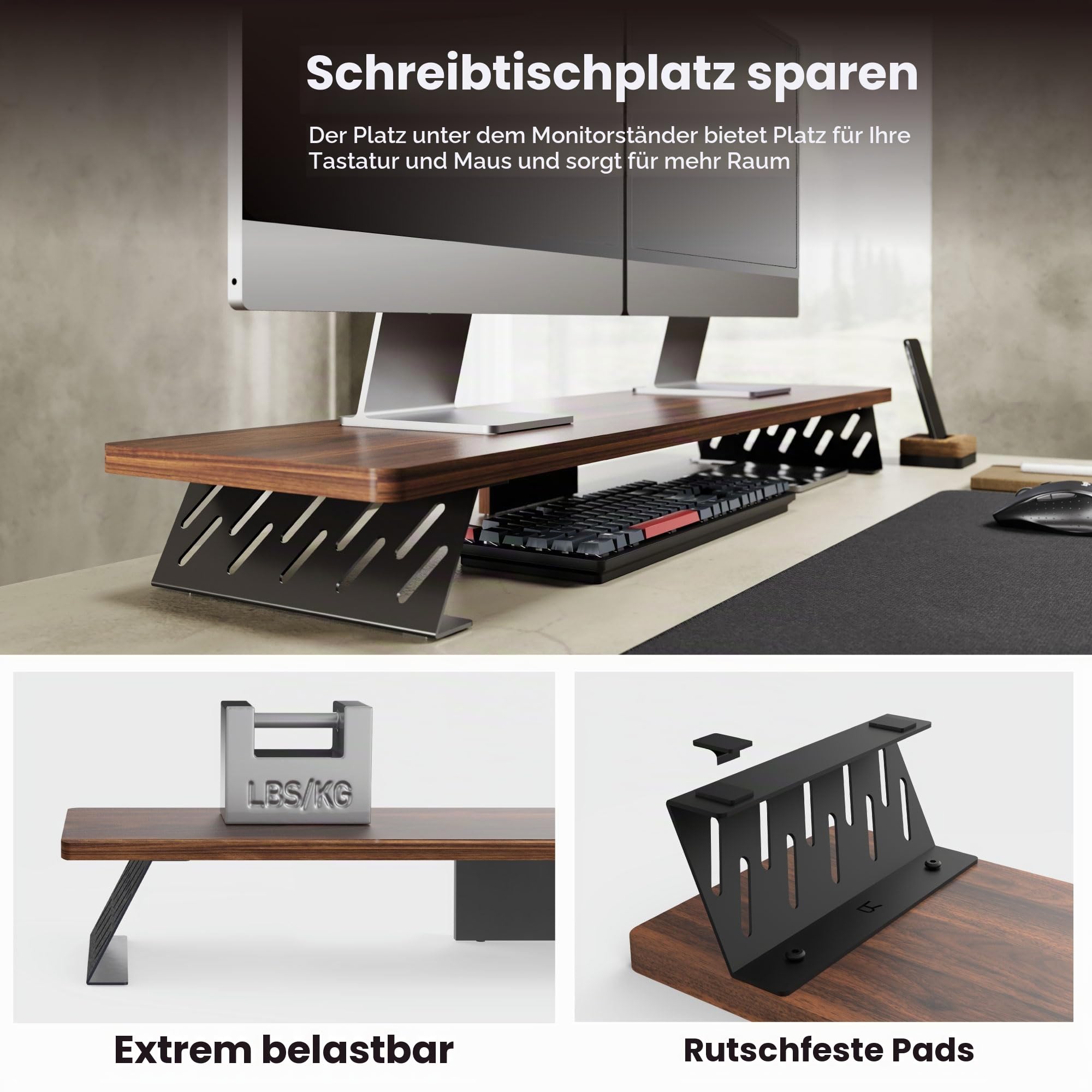 fenge-rodin-series-monitorst-nder-108cm-braun-metallf-e-holz image 4