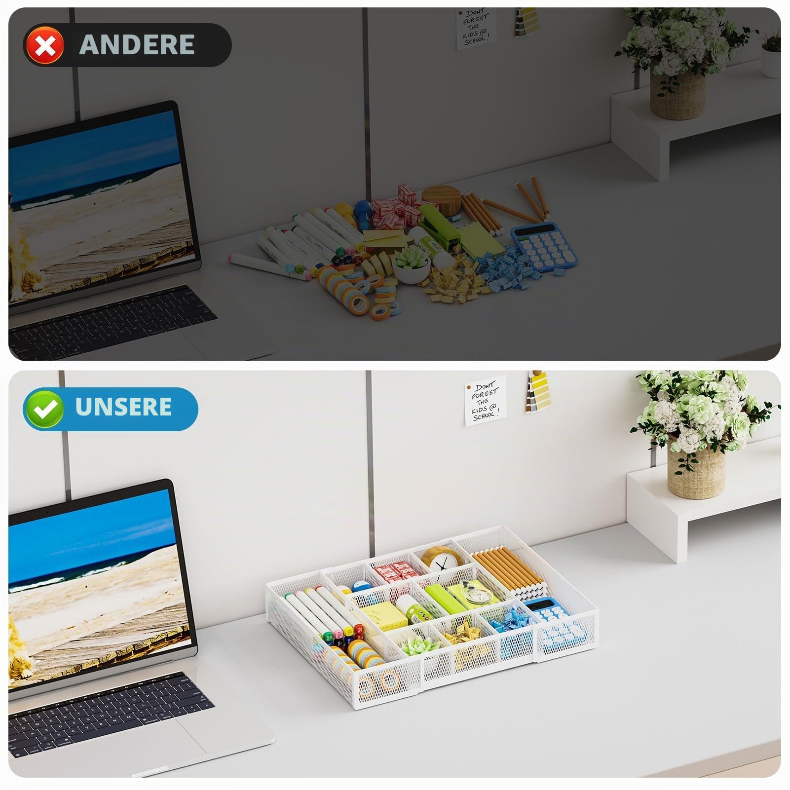 marbrasse-schreibtisch-organizer-wei-mit-schubladen-verstellbar image 8