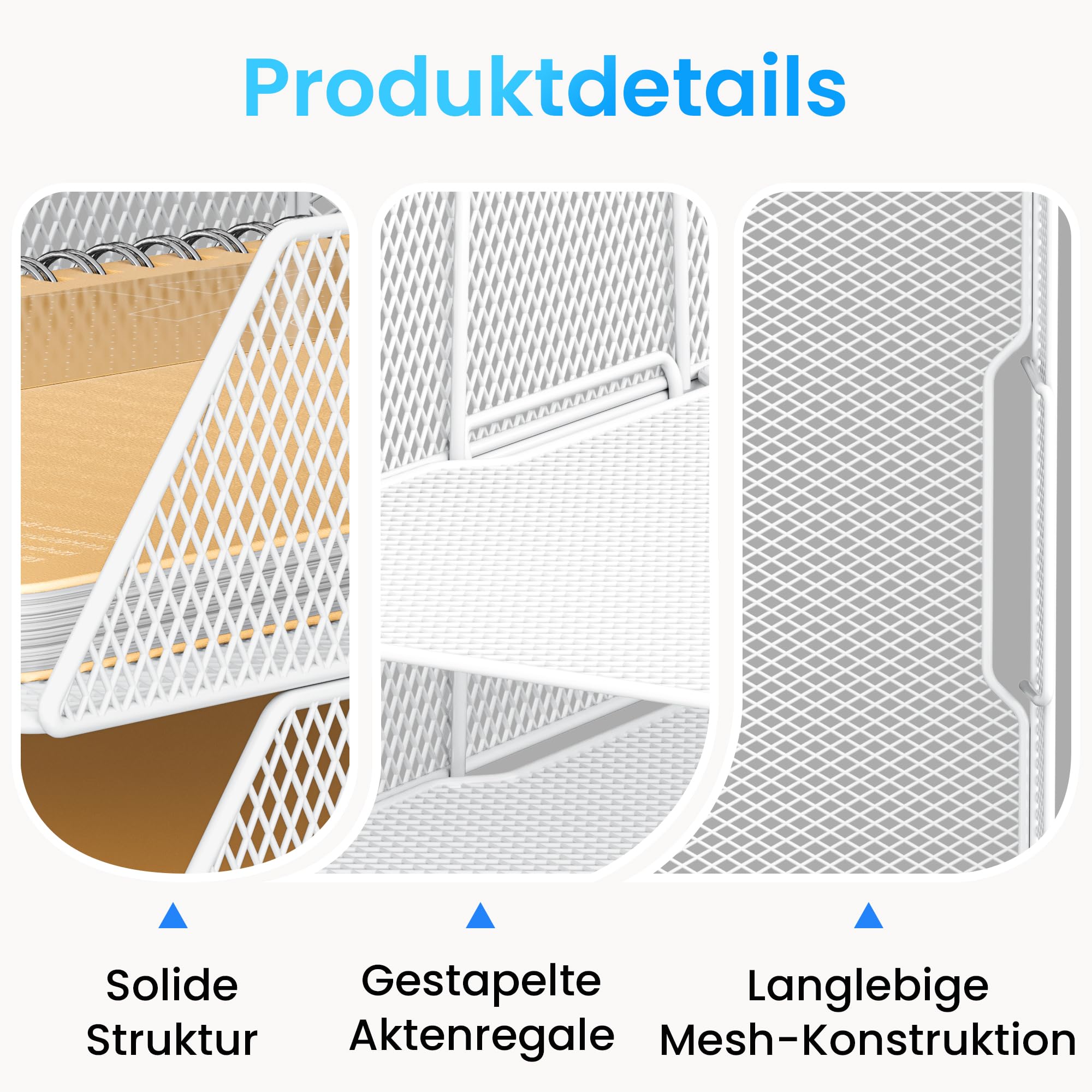 vitviti-desk-organizer-briefablage-wei-metall-5-fach image 4