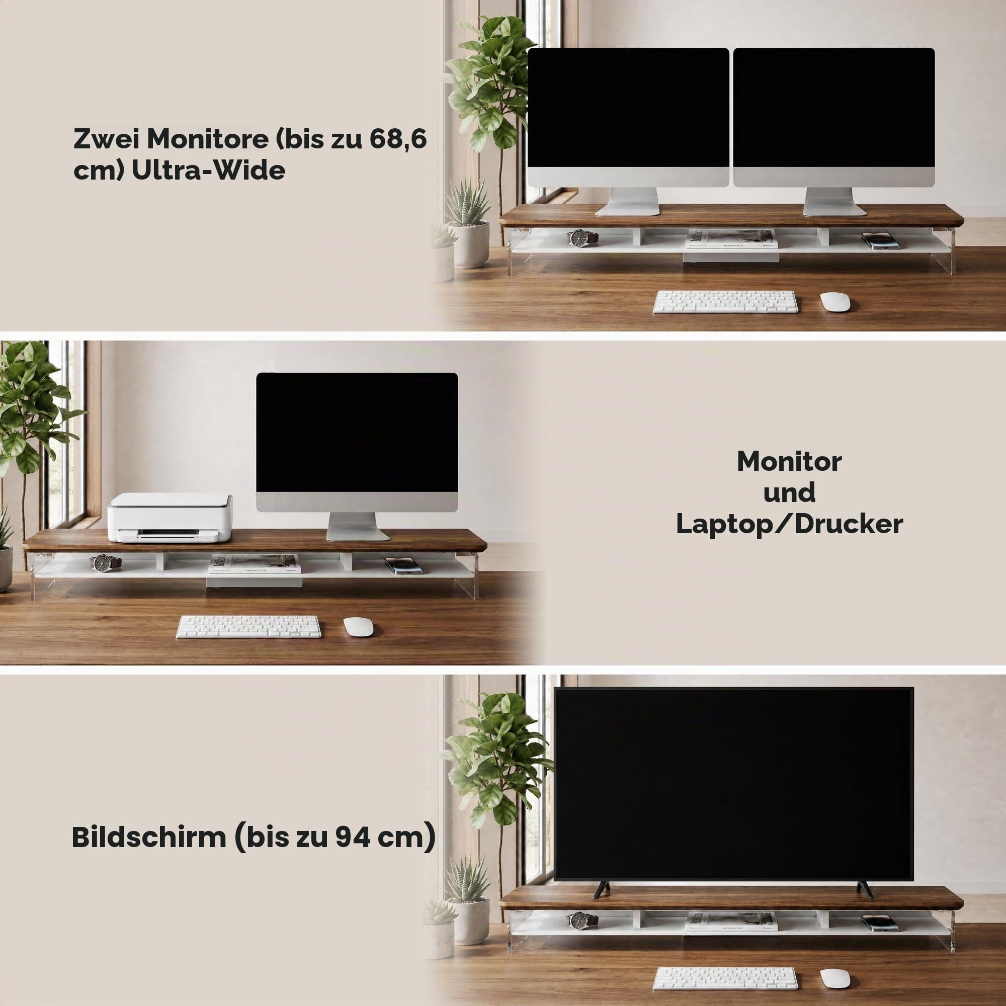 fenge-yugen-series-monitorst-nder-108cm-braun-acryl-holz image 8